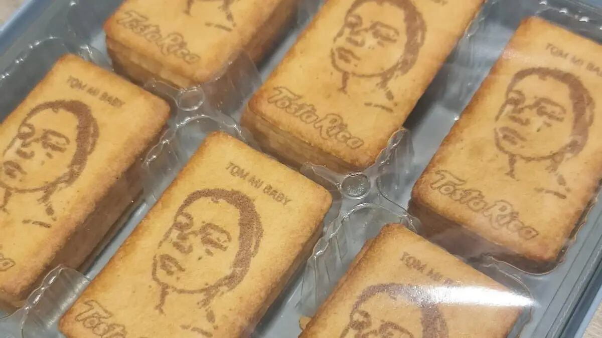 Le salió un orzuelo a su novia y plasmó su imagen en unas galletas: la  singular broma que es viral en Twitter, tdex, revtli, RESPUESTAS