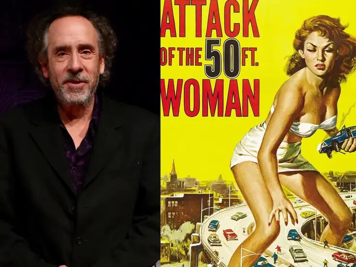Tim Burton se embarca en la reimaginación del clásico de ciencia ficción: “Attack of the fifty foot woman”