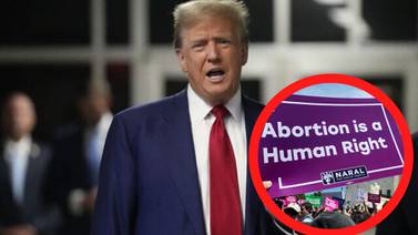 Trump sigue pronunciándose en contra del aborto