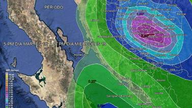 Pronostican lluvias con potencial ciclónico en Sonora desde el próximo martes