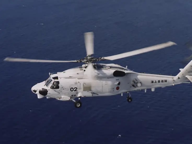 Fatal accidente: helicópteros de la Armada japonesa se estrellan en el Pacífico
