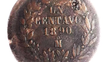Moneda de 1 centavo del año 1890 es vendida en Mercado Libre por 490 mil pesos