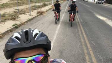 Inicia Policía Turística vigilancia de la ciclovía en Ensenada
