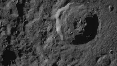Odiseo capta una foto de la Luna antes de su histórico alunizaje de este jueves
