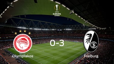  SC Freiburg muestra su poderío tras golear a Olympiakos Piraeus (3-0)