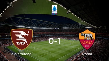 AS Roma gana 1-0 a Salernitana y se lleva los tres puntos