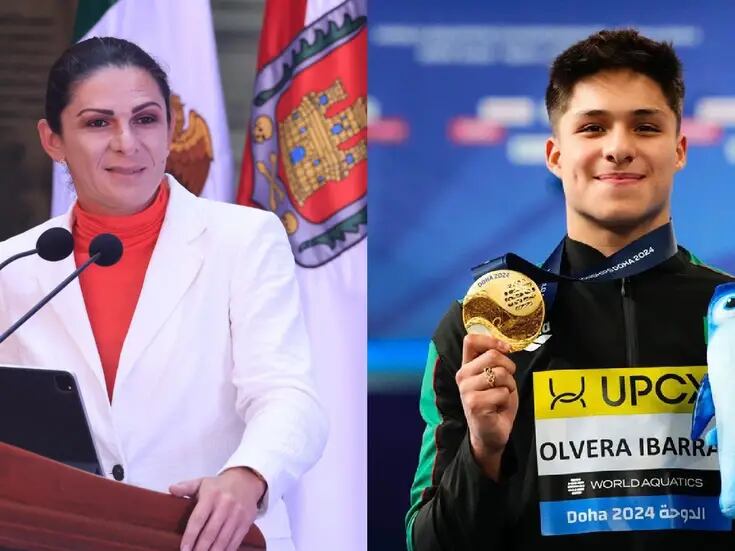 “Nada más me falta la beca y estamos completos”: Osmar Olvera manda mensaje a Ana Guevara tras ganar oro en Qatar