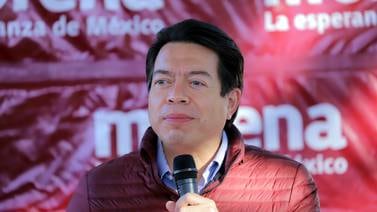 Mario Delgado celebra nombramiento de presidenta del INE