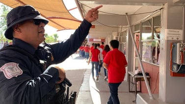 Realizan simulacro de tiroteo en escuela de Mexicali