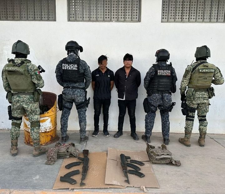 Detenidos aseguran ser integrantes del Cartel de Sinaloa.