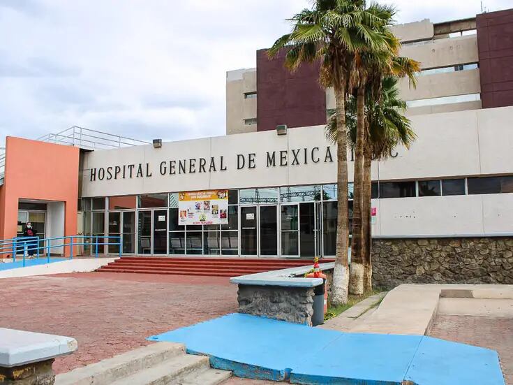 Riña entre sindicatos en el Hospital General de Mexicali