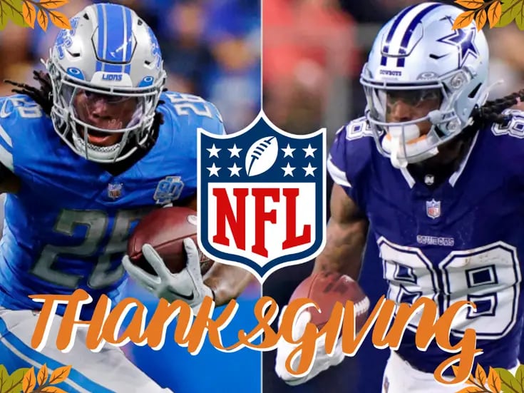 NFL: ¿Cuáles son los equipos que jugarán en el Día de Acción de Gracias en el calendario 2024 de la NFL?