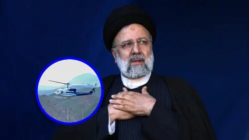 Ubican helicóptero donde viajaba el presidente de Irán