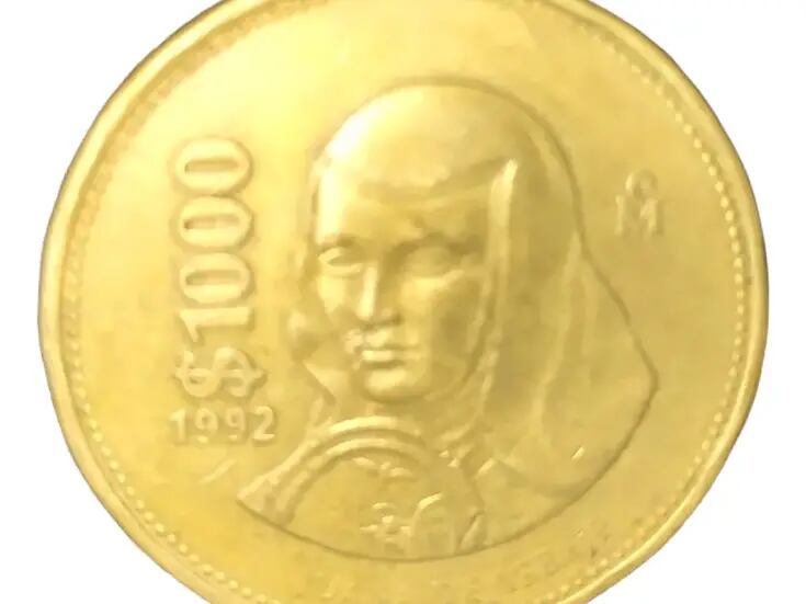 Moneda de Sor Juana Inés de la Cruz es vendida por 10 mil pesos