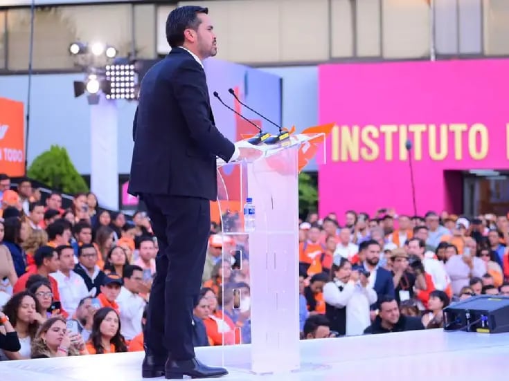 Se registra Jorge Álvarez Máynez ante el INE como candidato a la Presidencia de México por MC