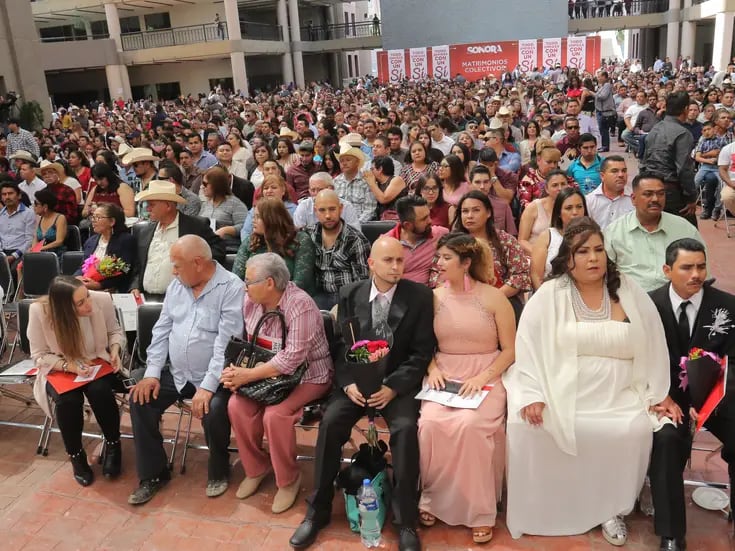 Elecciones “noquean” a Cupido; matrimonios colectivos serán hasta octubre en Sonora