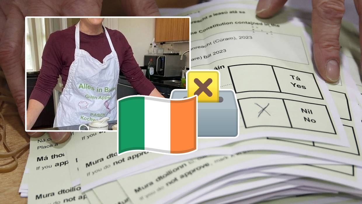 Habitantes de Irlanda votaron en contra del referéndum sobre el rol de la mujer en el hogar. | AP