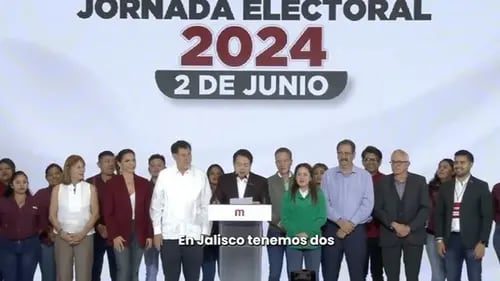 Encuestas de salida dan triunfo, 2-1, a Claudia Sheinbaum: Mario Delgado #Elecciones2024MX