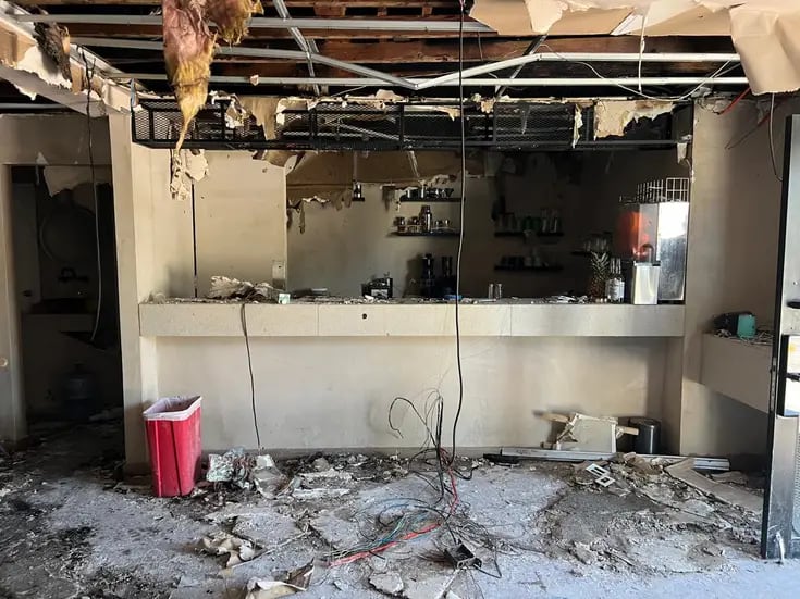Incendio provoca graves daños en restaurante de Mexicali luego de haber sido remodelado