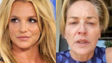 Britney pidió ayuda a Sharon Stone después de colapsar y ser ingresada en un pabellón siquiátrico