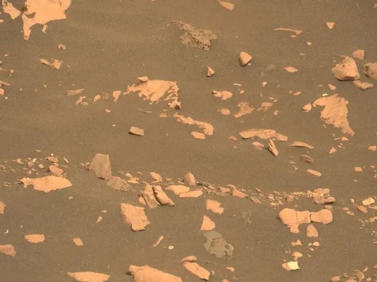 El rover Perseverance ha descubierto un ‘hongo’ en la superficie de Marte