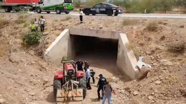 Empleado muere aplastado por tractor en carretera de libramiento de Guaymas