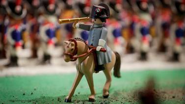 Con figuras de Playmobil museo cuenta la vida de Napoleón
