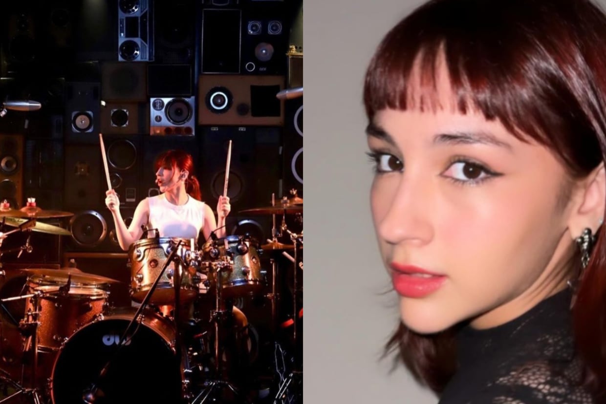 Paulina Villarreal de The Warning, originaria de México, se lleva el galardón como la destacada baterista de rock del año 2023/Instagram