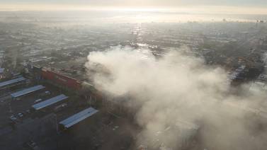 Incendio de Soriana provocó niveles muy dañinos de contaminación en la ciudad