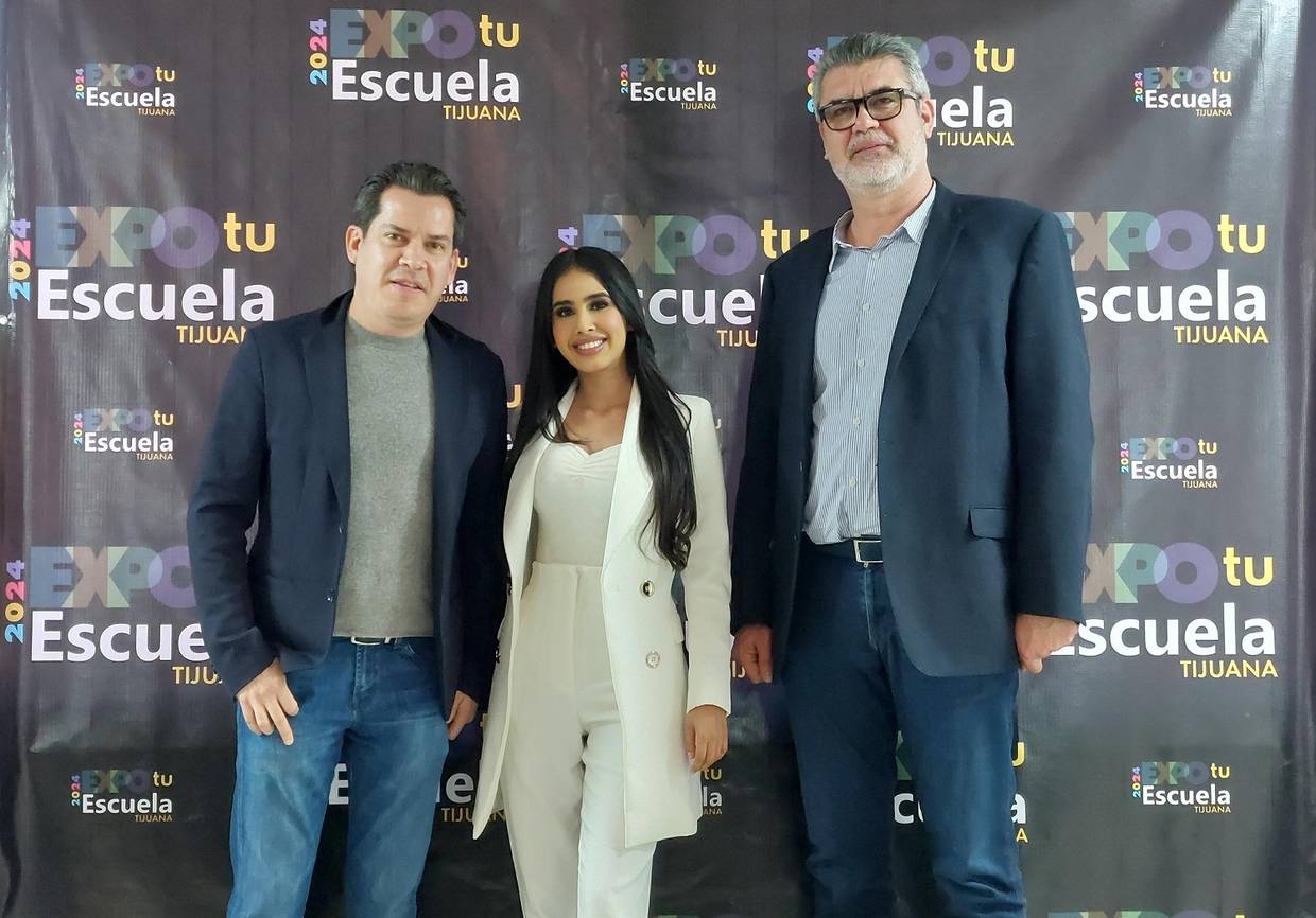 Dino Filisola, director del evento y Aurora Figueroa, directora de psicointegral invitaron a Expo Tu Escuela 2024.