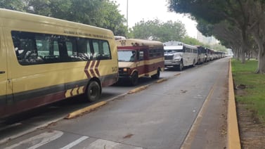 Protestan transportistas en contra de multas del Gobierno Municipal