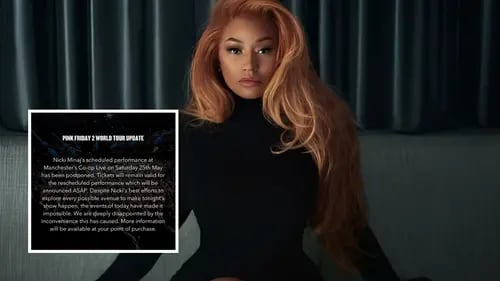 Nicki Minaj cancela concierto tras ser detenida en Ámsterdam