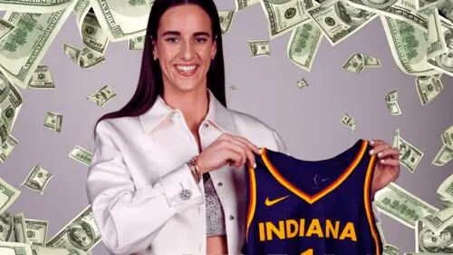 WNBA: ¿Cuánto ganará Caitlin Clark con Indiana Fever al ser la primera selección del draft 2024?