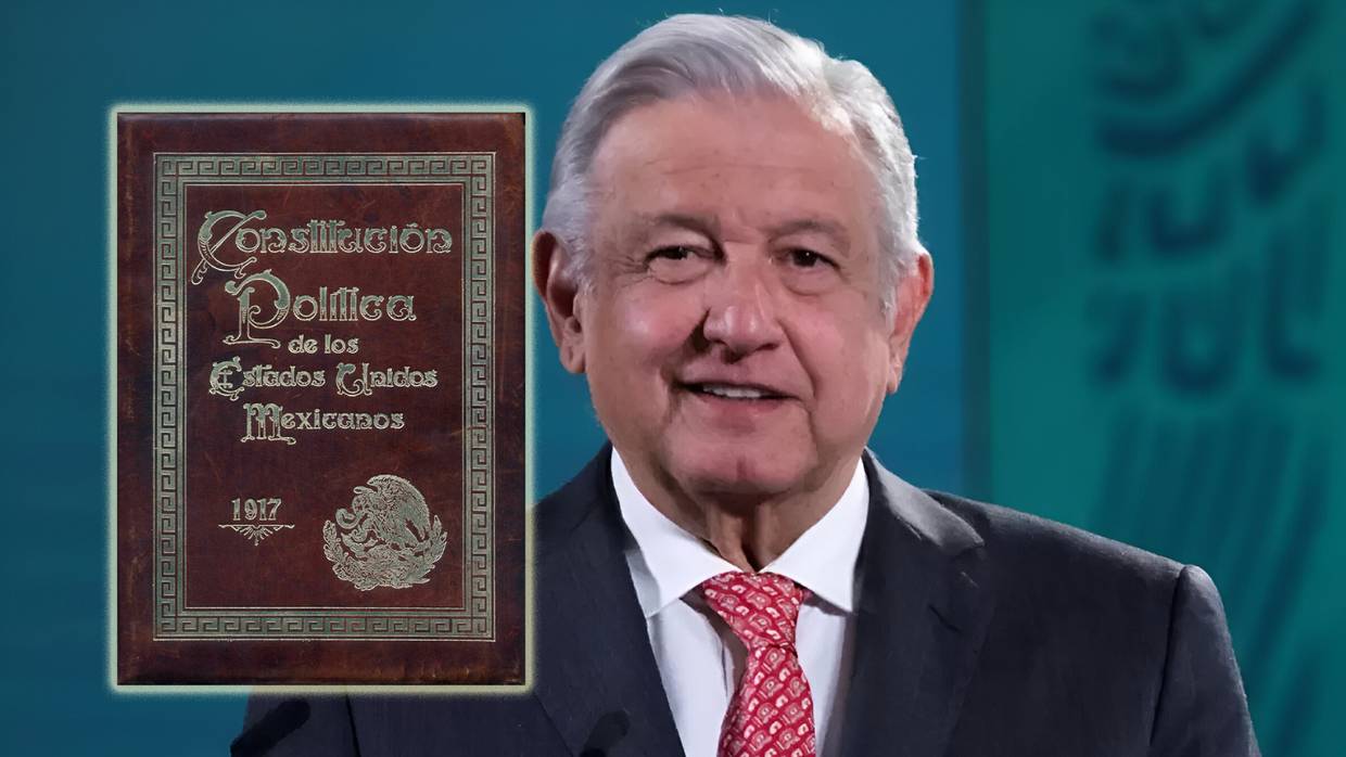 El presidente quiere cambiar lo "neoliberal" de la Constitución Política de México. | Especial