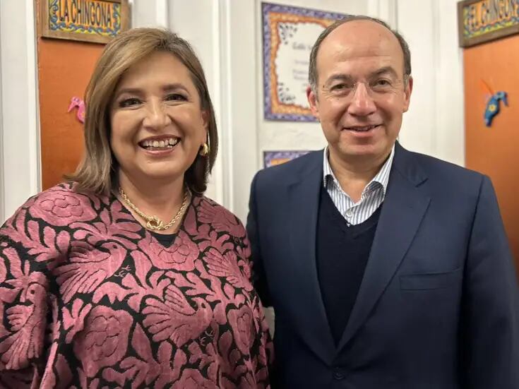 Felipe Calderón elogia a Xóchitl Gálvez tras su encuentro en España