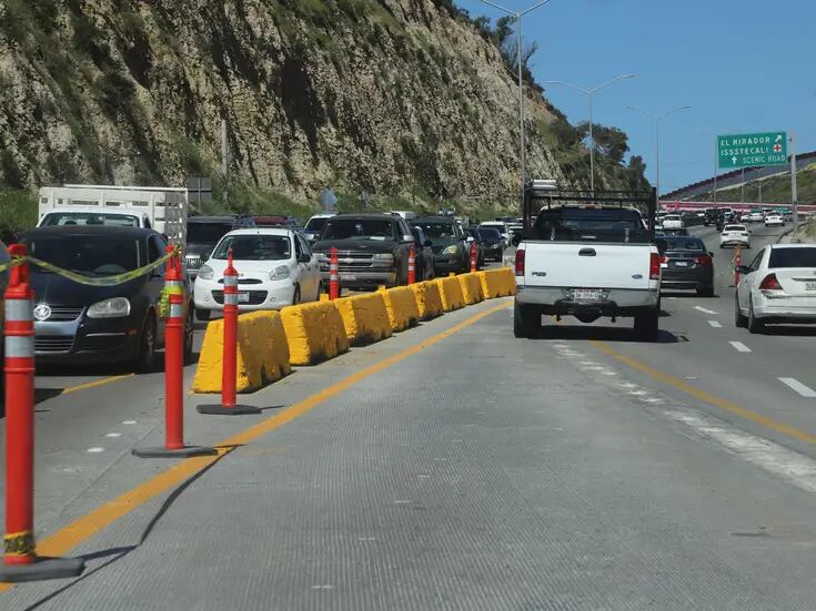 Cerrarán por dos meses carriles de acceso a Playas de Tijuana