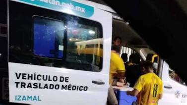 Captan a personas bebiendo cerveza en ambulancia en Yucatán