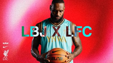 De Akron a Anfield:  LeBron James y Liverpool lanzan su nueva colección 'LFC x LeBron: Capítulo 2'
