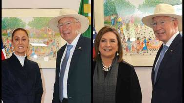 Embajador de EU se reúne con Claudia Sheinbaum y Xóchitl Gálvez