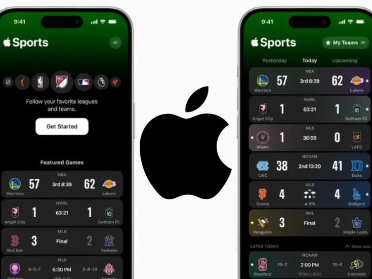 Apple lanza la nueva app ‘Apple Sports’ para competir en el entretenimiento deportivo