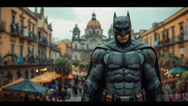 ¿Qué harías si te encontraras a Batman por las calles de México? La IA imagina esta escena