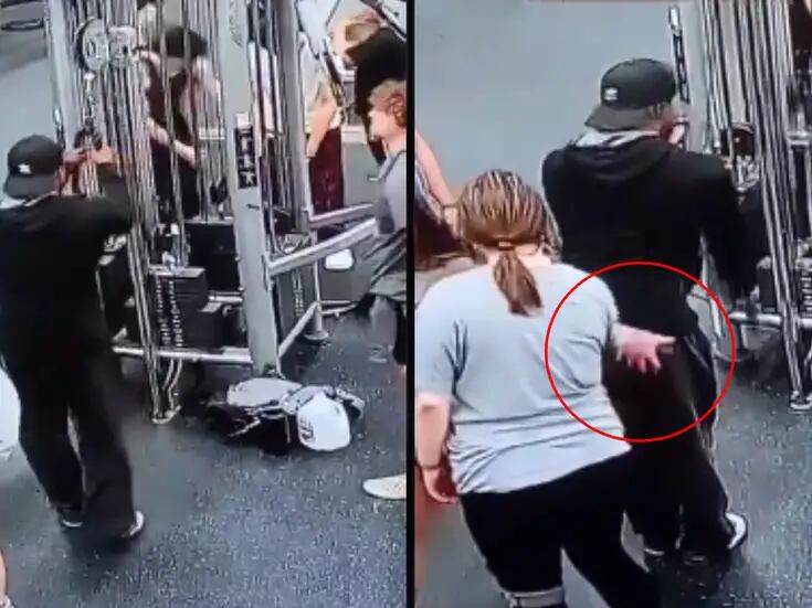 VIDEO: exhiben a mujer por “manosear” a un hombre en el gimnasio: “y si fuera al revés?”