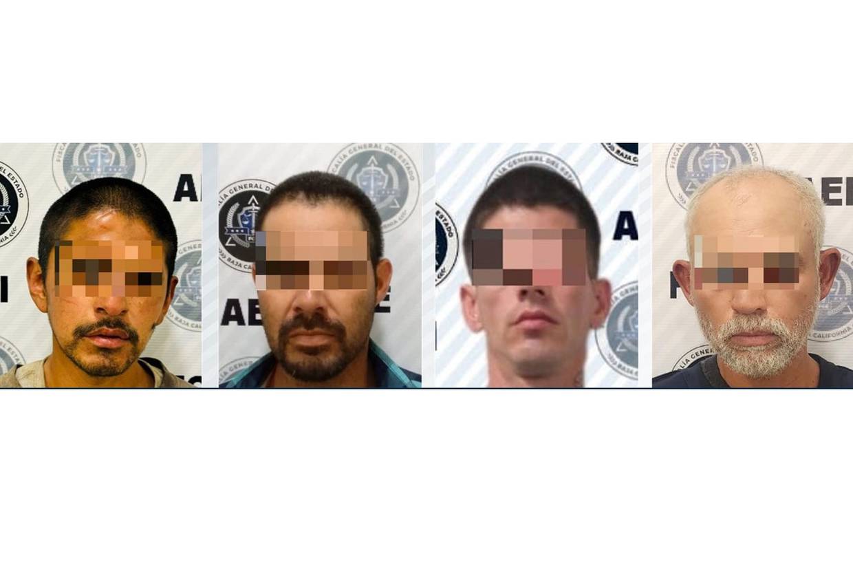 Los detenidos son Miguel Ángel “N”, Juan Carlos “N”, Esteban Eduardo “N” y Román Gustavo “N”.