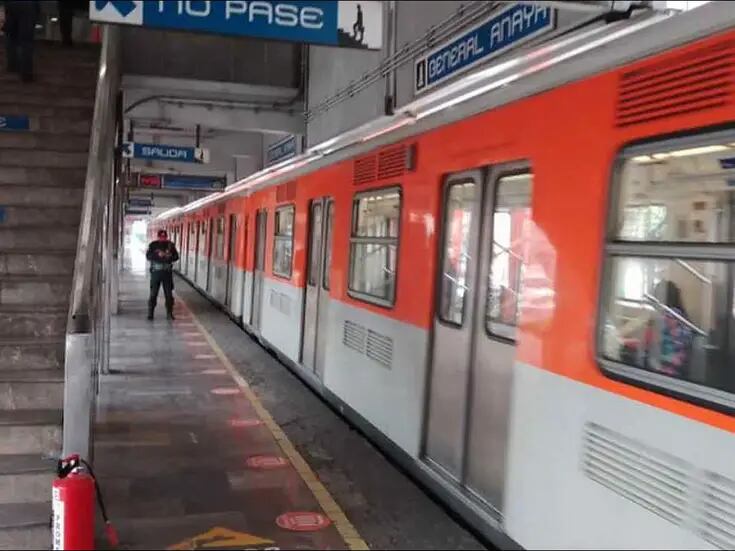Usuario del Metro se arroja a las vías en estación General Anaya de Coyoacán en CDMX