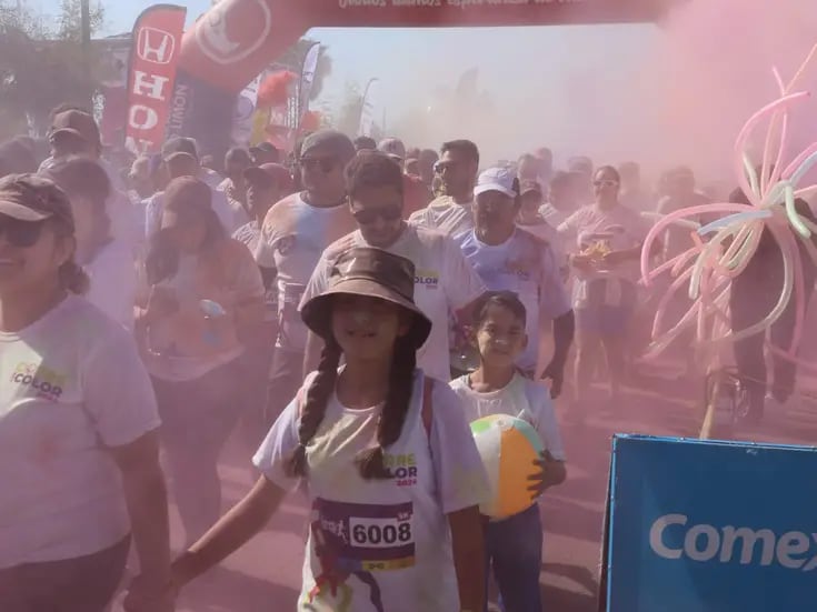 7 mil personas participan en ‘Corre Con Color’