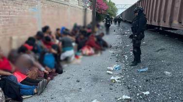 INM rescata a 71 migrantes en patio de Ferromex en Coahuila