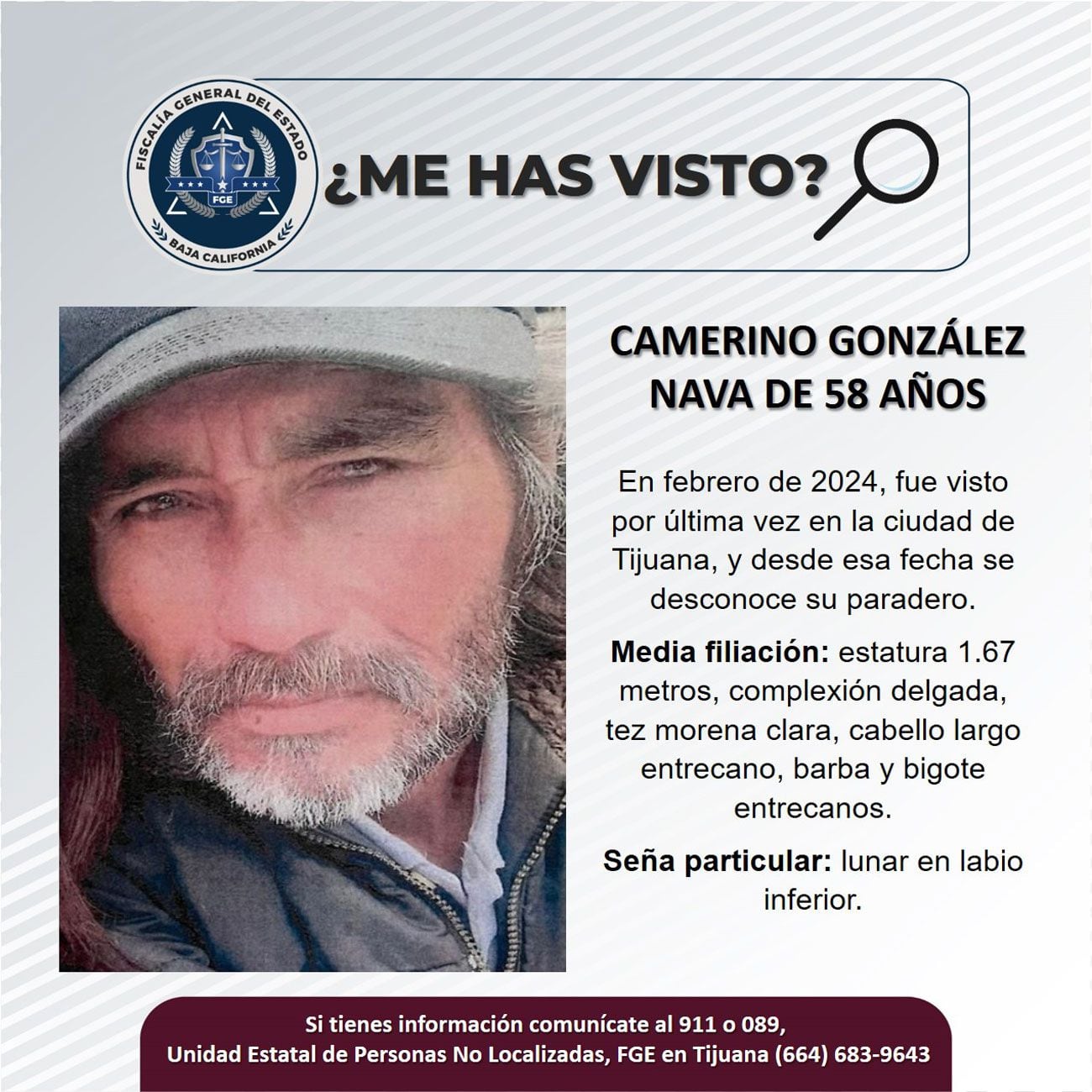 Pesquisa de Camerino González Nava.