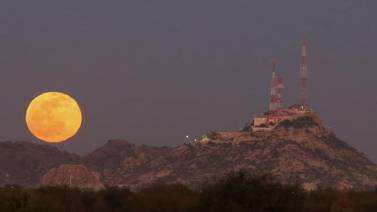 FOTOS: Así lució la primera Luna llena del 2020 en Hermosillo
