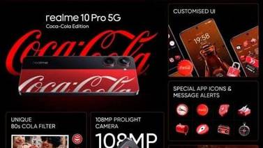 Coca Cola y Realme lanzan el teléfono Pro 5G Coca-Cola Edition