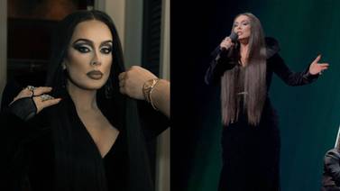 Adele sorprende con disfraz de Morticia Addams durante concierto en Las Vegas